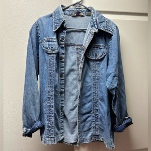 VINTAGE Levi's orange tab denim shirt
